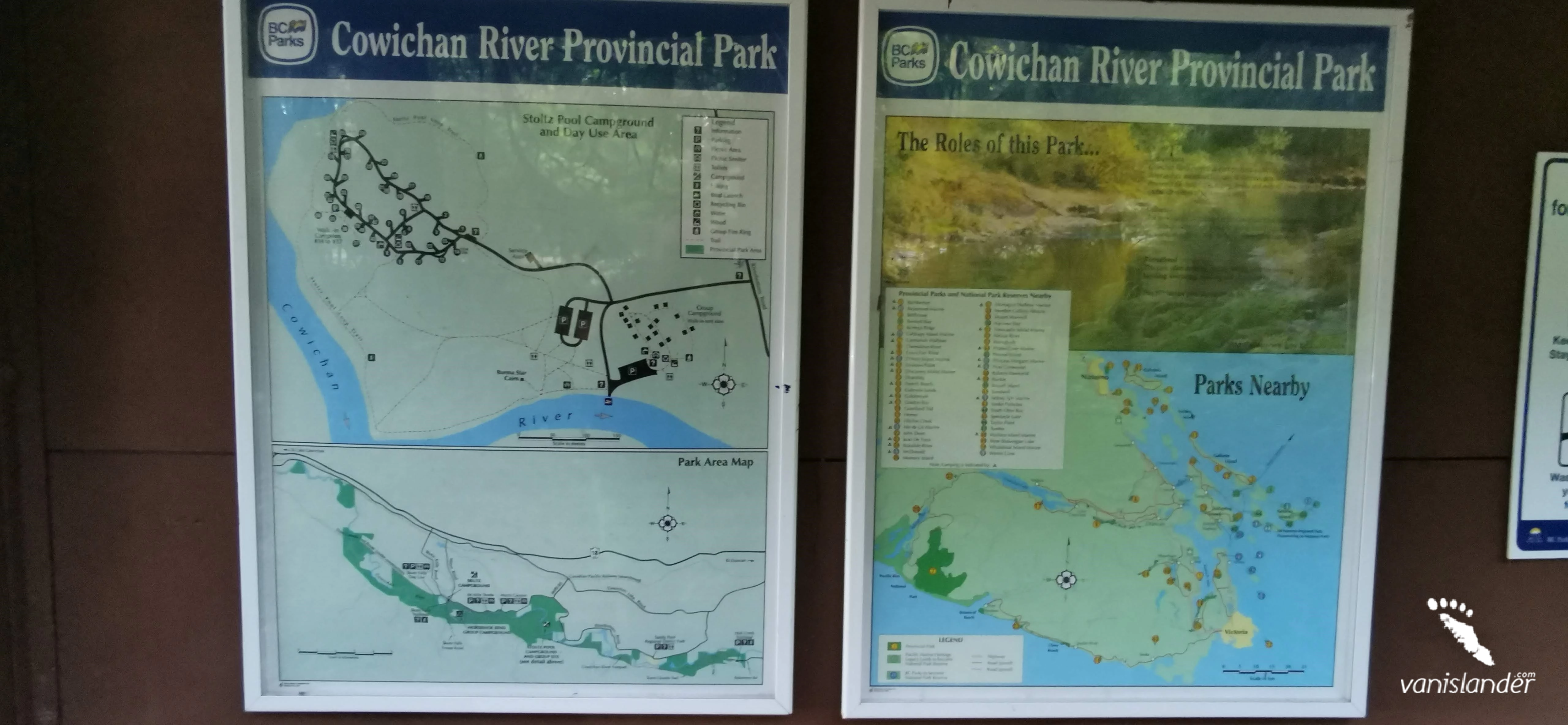Cowichan River Provincial Park Map